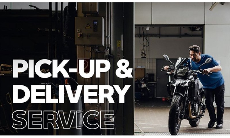 El 'Pick-up  Delivery Service' de BMW Motorrad